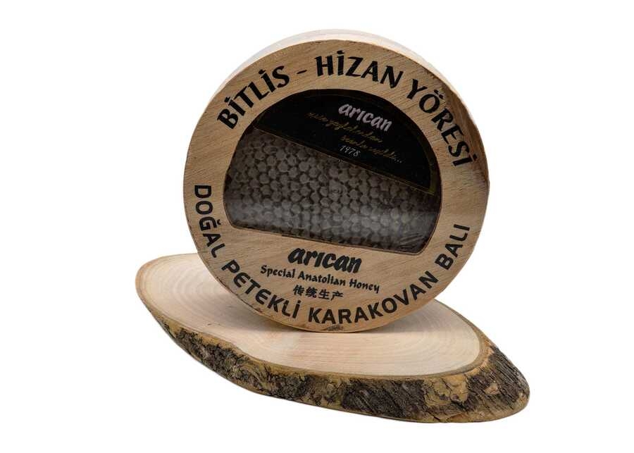 Arıcan Bitlis - Hizan Karakovan Petek Bal 600 Gr