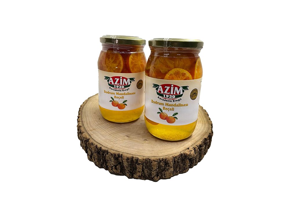 Azim Bodrum Mandalinası Reçeli 450 Gr