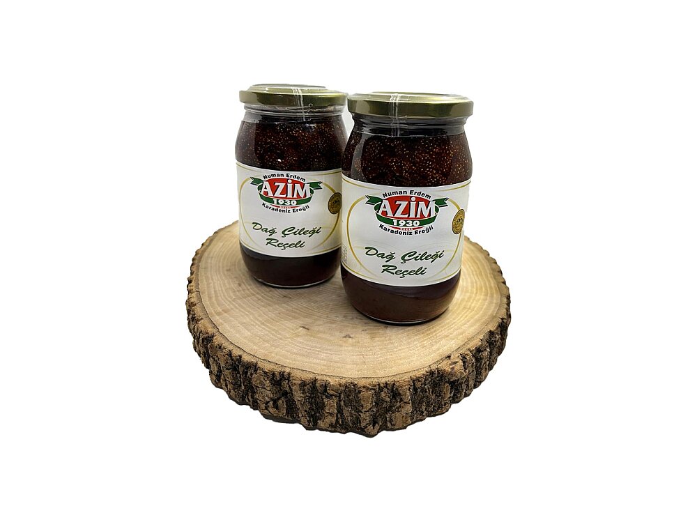 Azim Dağ Çileği Reçeli 450 Gr - 1