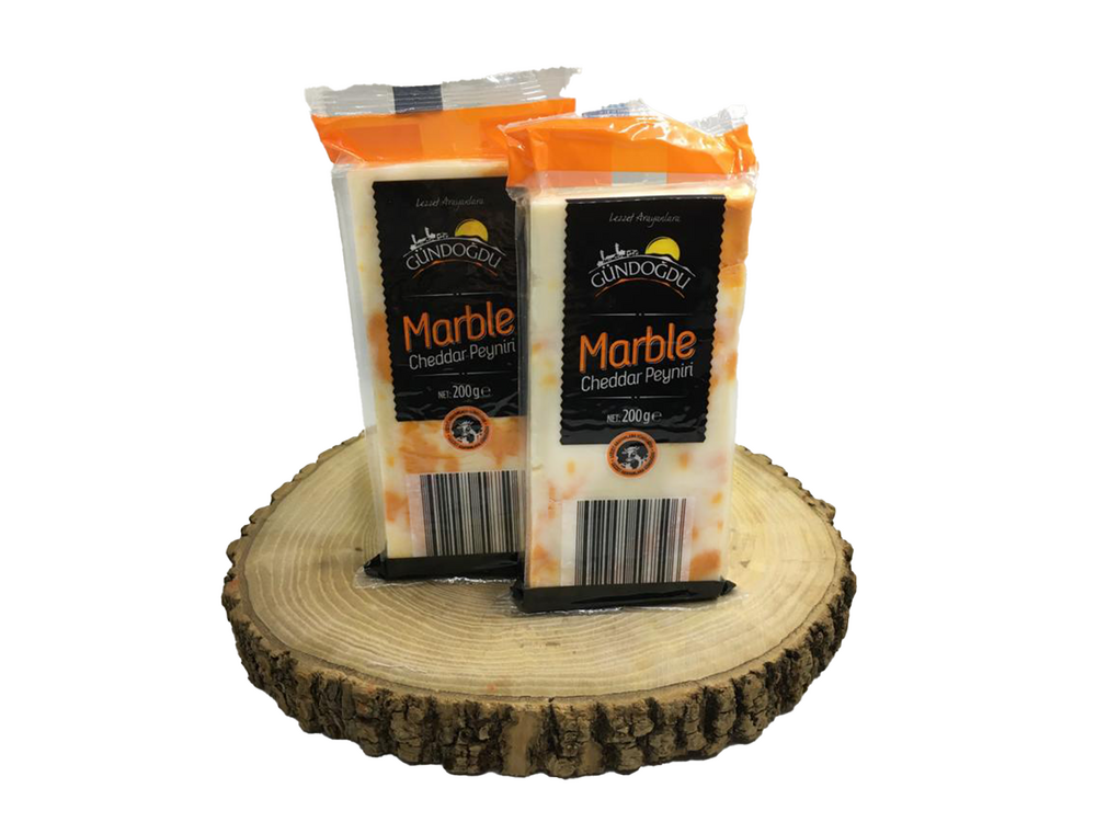 - Gündoğdu Marble Cheddar Peyniri 200 Gr