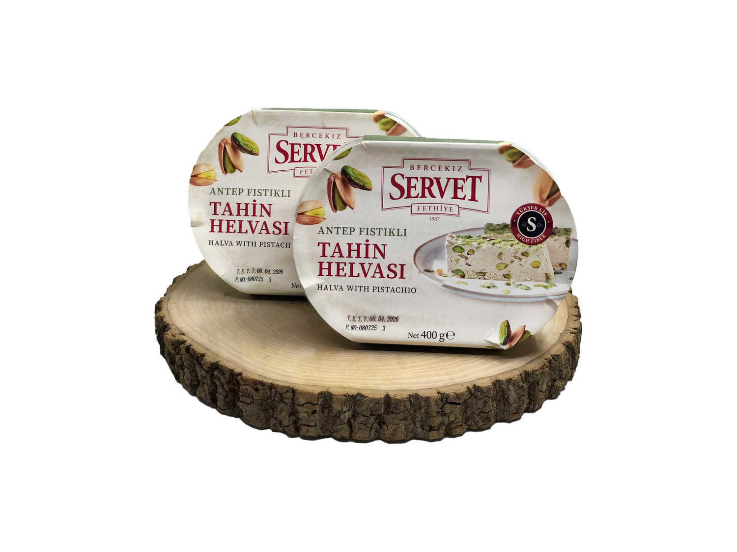 Servet Antep Fıstıklı Tahin Helvası 400 Gr
