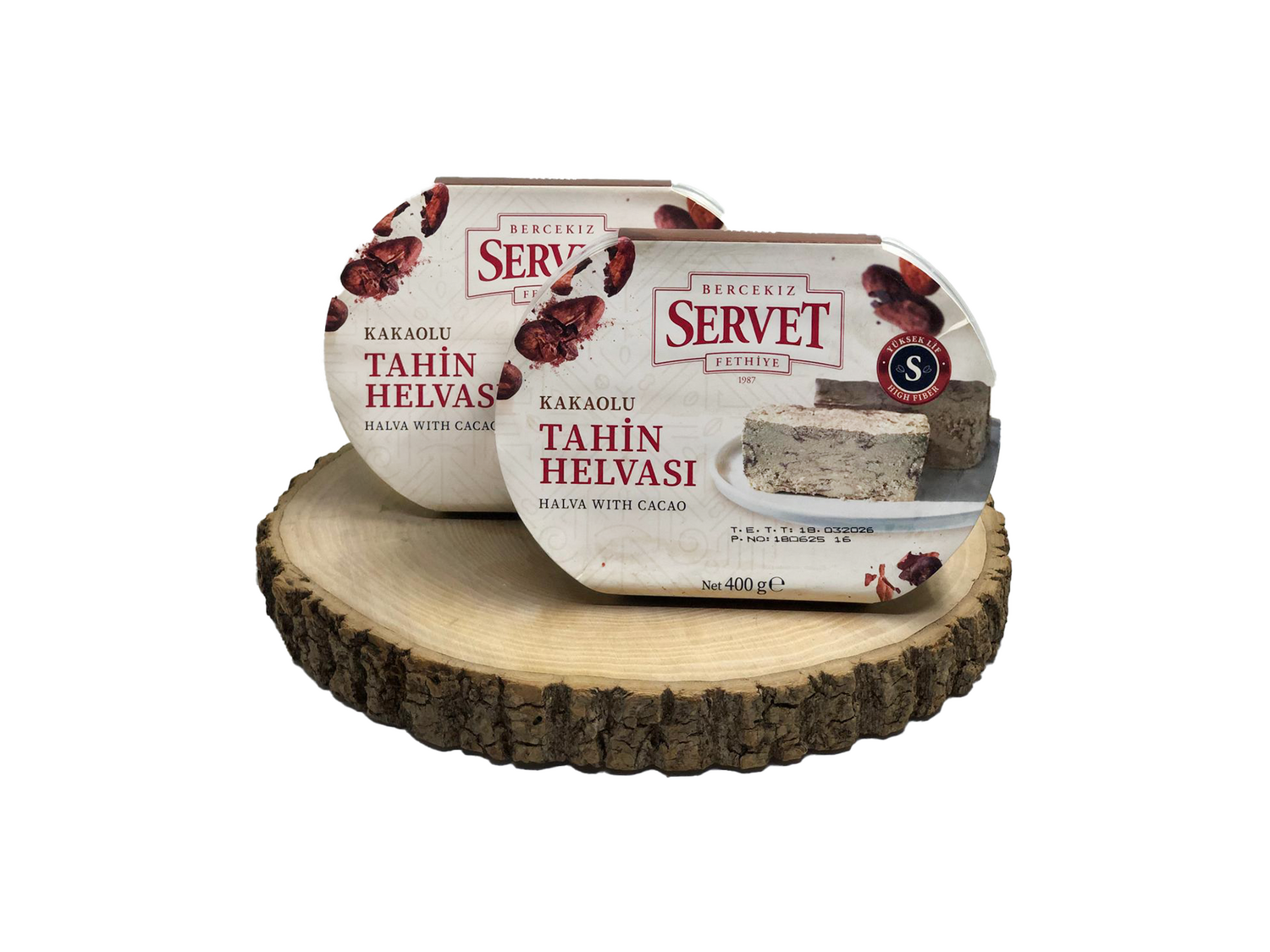 Servet Kakaolu Tahin Helvası 400 Gr